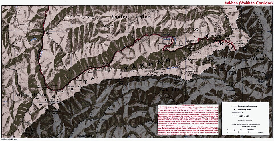 O Corredor de Wakhan: O Dedo de 350 km do Afeganistão que Toca a China