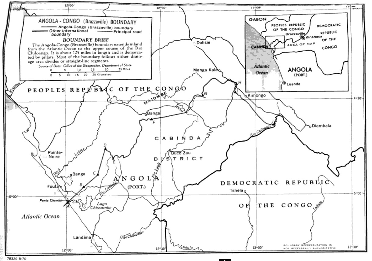 Por Que o Enclave de Cabinda Foi Separado de Angola Pela Saída para o Mar do Congo?