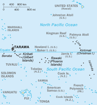 A Linha Internacional de Data e Kiribati: O País Que 'Pulou' um Dia Inteiro