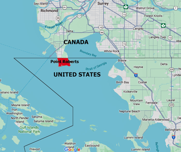 Point Roberts: A Cidade Americana Presa no Canadá