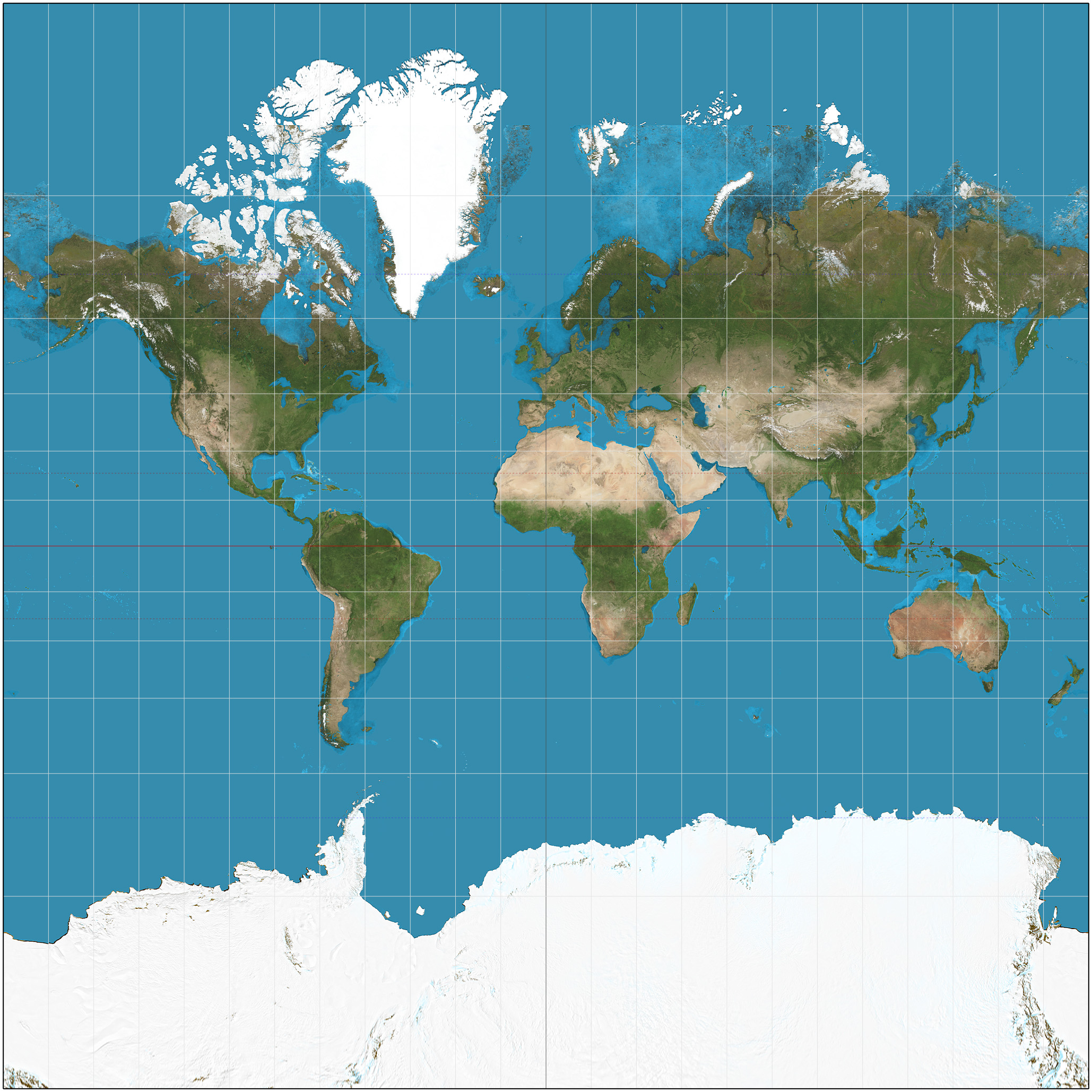 Qual o Real Tamanho dos Países?